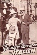 2436: Was macht Papa denn in Italien (Hans-Dieter Schwarze) Peter Kraus,  Mara Lane, Willi Fritsch, Jane Tilden, Alwy Becker, Barbara Frey, Monika Dahlberg, Gaby King, Elke Aberle, Gerhard Riedmann, Claus Biederstaedt, Werner Finck, Rudolf Rhomberg, Haral